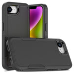 Capa de Telemóvel 2 em 1 em PC + TPU, Para iPhone 17e / 16e, Para iPhone 17 Pro Max, Para iPhone 17 Pro, Para iPhone 17, Para iPhone Air, Para iPhone 16 Pro Max, Para iPhone 16 Pro, Para iPhone 16 Plus