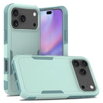 Capa de Telemóvel 2 em 1 em PC + TPU, Para iPhone 17e / 16e, Para iPhone 17 Pro Max, Para iPhone 17 Pro, Para iPhone 17, Para iPhone Air, Para iPhone 16 Pro Max, Para iPhone 16 Pro, Para iPhone 16 Plus