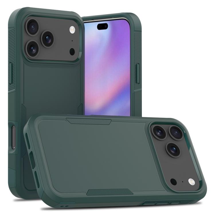 Capa de Telemóvel 2 em 1 em PC + TPU, Para iPhone 17e / 16e, Para iPhone 17 Pro Max, Para iPhone 17 Pro, Para iPhone 17, Para iPhone Air, Para iPhone 16 Pro Max, Para iPhone 16 Pro, Para iPhone 16 Plus