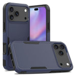 Capa de Telemóvel 2 em 1 em PC + TPU, Para iPhone 17e / 16e, Para iPhone 17 Pro Max, Para iPhone 17 Pro, Para iPhone 17, Para iPhone Air, Para iPhone 16 Pro Max, Para iPhone 16 Pro, Para iPhone 16 Plus