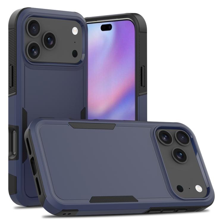 Capa de Telemóvel 2 em 1 em PC + TPU, Para iPhone 17e / 16e, Para iPhone 17 Pro Max, Para iPhone 17 Pro, Para iPhone 17, Para iPhone Air, Para iPhone 16 Pro Max, Para iPhone 16 Pro, Para iPhone 16 Plus