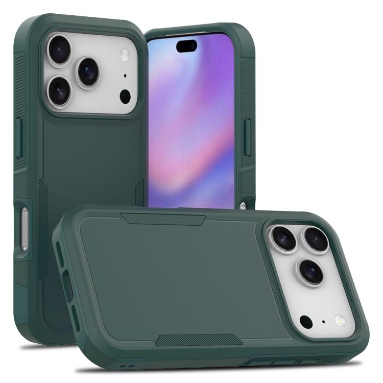 Capa de Telemóvel 2 em 1 em PC + TPU, Para iPhone 17e / 16e, Para iPhone 17 Pro Max, Para iPhone 17 Pro, Para iPhone 17, Para iPhone Air, Para iPhone 16 Pro Max, Para iPhone 16 Pro, Para iPhone 16 Plus