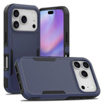 Capa de Telemóvel 2 em 1 em PC + TPU, Para iPhone 17e / 16e, Para iPhone 17 Pro Max, Para iPhone 17 Pro, Para iPhone 17, Para iPhone Air, Para iPhone 16 Pro Max, Para iPhone 16 Pro, Para iPhone 16 Plus