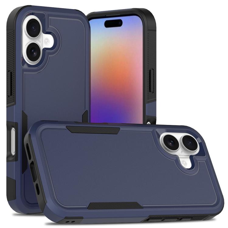 Capa de Telemóvel 2 em 1 em PC + TPU, Para iPhone 17e / 16e, Para iPhone 17 Pro Max, Para iPhone 17 Pro, Para iPhone 17, Para iPhone Air, Para iPhone 16 Pro Max, Para iPhone 16 Pro, Para iPhone 16 Plus