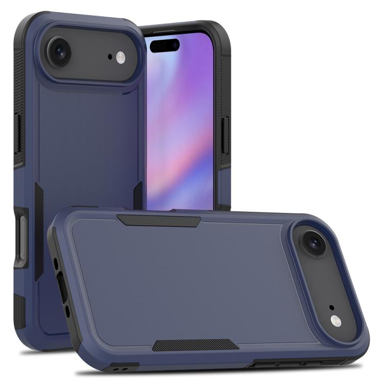 Capa de Telemóvel 2 em 1 em PC + TPU, Para iPhone 17e / 16e, Para iPhone 17 Pro Max, Para iPhone 17 Pro, Para iPhone 17, Para iPhone Air, Para iPhone 16 Pro Max, Para iPhone 16 Pro, Para iPhone 16 Plus