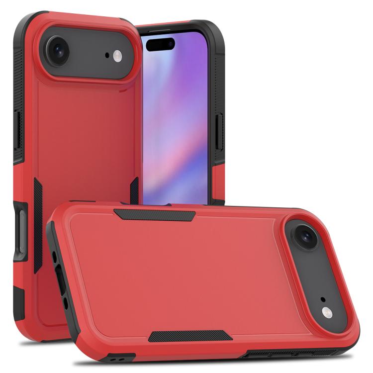 Capa de Telemóvel 2 em 1 em PC + TPU, Para iPhone 17e / 16e, Para iPhone 17 Pro Max, Para iPhone 17 Pro, Para iPhone 17, Para iPhone Air, Para iPhone 16 Pro Max, Para iPhone 16 Pro, Para iPhone 16 Plus
