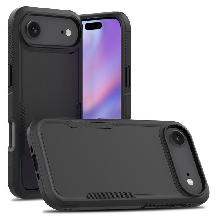 Capa de Telemóvel 2 em 1 em PC + TPU, Para iPhone 17e / 16e, Para iPhone 17 Pro Max, Para iPhone 17 Pro, Para iPhone 17, Para iPhone Air, Para iPhone 16 Pro Max, Para iPhone 16 Pro, Para iPhone 16 Plus