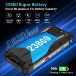 Unihertz Tank 3 Pro 5G / 8849, Projetor, Câmara 200MP, Visão Noturna, Bateria 23800mAh, 6,79 polegadas Android 13 Dimensity 8200 Octa Core, Rede: 5G, 16GB+512GB