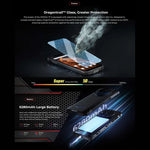 HOTWAV T7 Telefone Rugged, 6280mAh, 6,52 polegadas Android 13 MT8788 Octa Core, Rede: 4G, OTG, 4GB+128GB