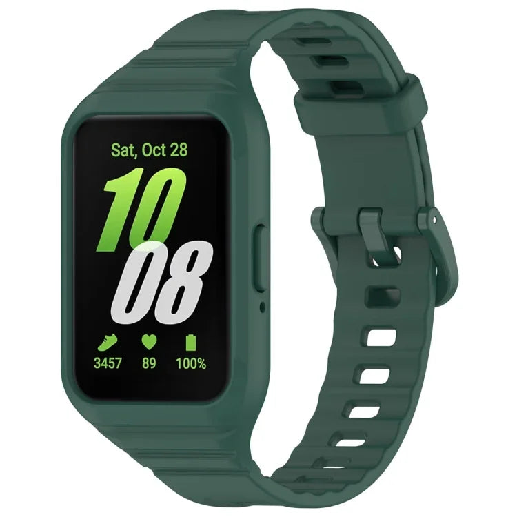 Correia de Relógio Integrada em TPU de Cor Sólida, Para Samsung Galaxy Fit 3