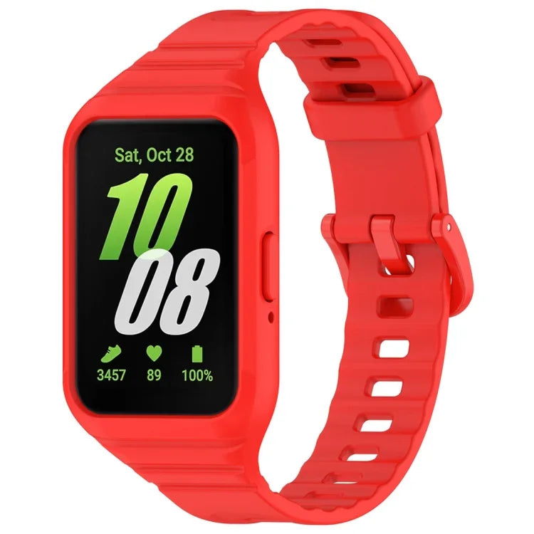Correia de Relógio Integrada em TPU de Cor Sólida, Para Samsung Galaxy Fit 3