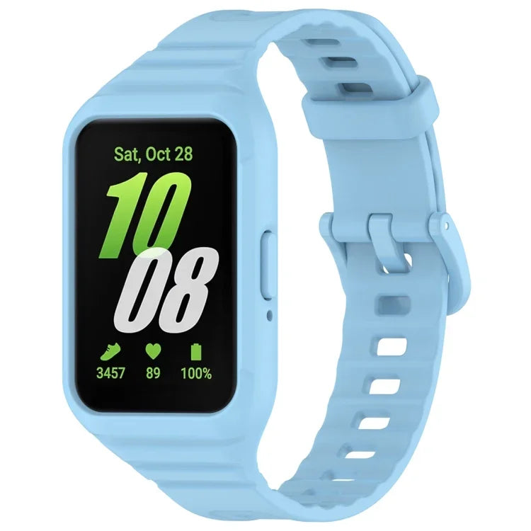 Correia de Relógio Integrada em TPU de Cor Sólida, Para Samsung Galaxy Fit 3