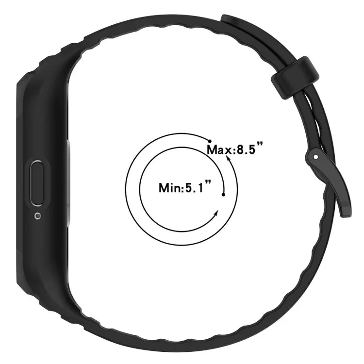 Correia de Relógio Integrada em TPU de Cor Sólida, Para Samsung Galaxy Fit 3