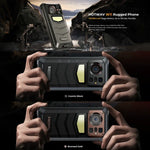 HOTWAV W11 Telefone Rugged, Visão Noturna, 20800mAh, 6,6 polegadas Android 13 MT8788 Octa Core, Rede: 4G, OTG, Gravação de chamadas, 6GB+256GB