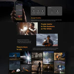 HOTWAV W11 Telefone Rugged, Visão Noturna, 20800mAh, 6,6 polegadas Android 13 MT8788 Octa Core, Rede: 4G, OTG, Gravação de chamadas, 6GB+256GB