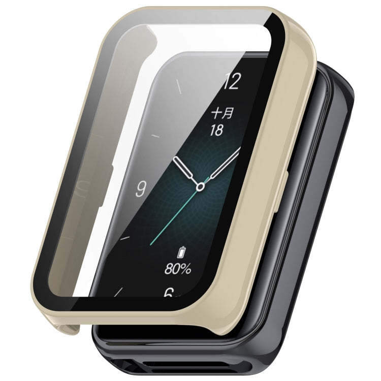 PC + Tempered Film Integrated Watch Protective Case, For Honor Band 9
