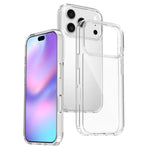 Capa de telemóvel em TPU acrílico resistente a riscos, para iPhone 17e / 16e, para iPhone 17 Pro Max, para iPhone 17 Pro, para iPhone 17, para iPhone Air, para iPhone 16 Pro Max, para iPhone 16 Pro, para iPhone 16 Plus, para iPhone 16