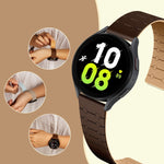 Correia de relógio em silicone magnética com loop bicolor, para Samsung Galaxy Watch 6 / 5 / 4