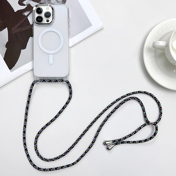 Capa de Telemóvel Magnética MagSafe PC + TPU com Cordão, Para iPhone 14 Pro Max, Para iPhone 13 Pro Max, Para iPhone 13 Pro, Para iPhone 13