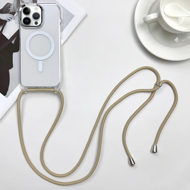 Capa de Telemóvel Magnética MagSafe PC + TPU com Cordão, Para iPhone 14 Pro Max, Para iPhone 13 Pro Max, Para iPhone 13 Pro, Para iPhone 13