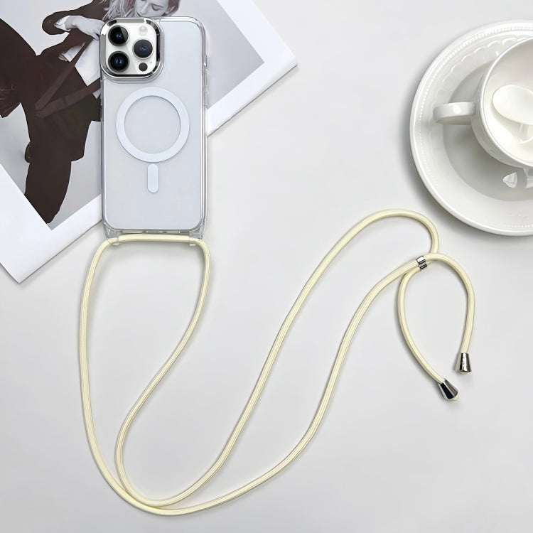 Capa de Telemóvel Magnética MagSafe PC + TPU com Cordão, Para iPhone 14 Pro Max, Para iPhone 13 Pro Max, Para iPhone 13 Pro, Para iPhone 13