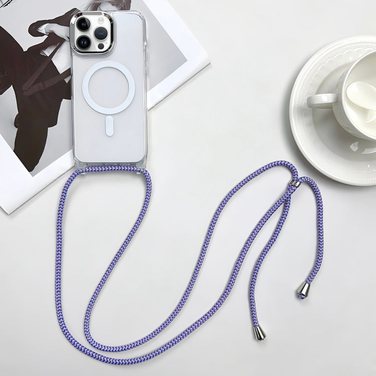 Capa de Telemóvel Magnética MagSafe PC + TPU com Cordão, Para iPhone 14 Pro Max, Para iPhone 13 Pro Max, Para iPhone 13 Pro, Para iPhone 13