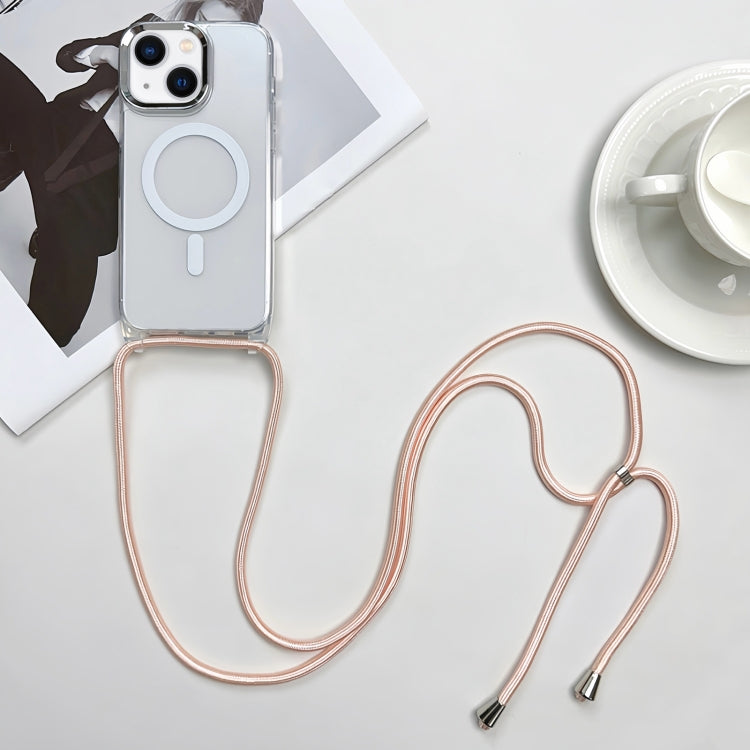 Capa de Telemóvel Magnética MagSafe PC + TPU com Cordão, Para iPhone 14 Pro Max, Para iPhone 13 Pro Max, Para iPhone 13 Pro, Para iPhone 13