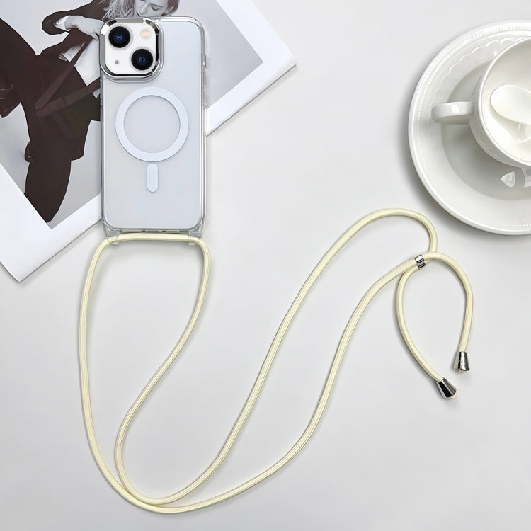 Capa de Telemóvel Magnética MagSafe PC + TPU com Cordão, Para iPhone 14 Pro Max, Para iPhone 13 Pro Max, Para iPhone 13 Pro, Para iPhone 13
