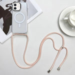 MagSafe Magnetic PC + TPU Phone Case with Lanyard, For iPhone 12, For iPhone 12 Pro Max, For iPhone 12 Pro, For iPhone 11 Pro Max, For iPhone 11