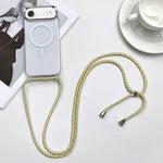 MagSafe Magnetic PC + TPU Phone Case with Lanyard, For iPhone Air, For iPhone 16 Pro Max, For iPhone 16 Pro, For iPhone 16 Plus