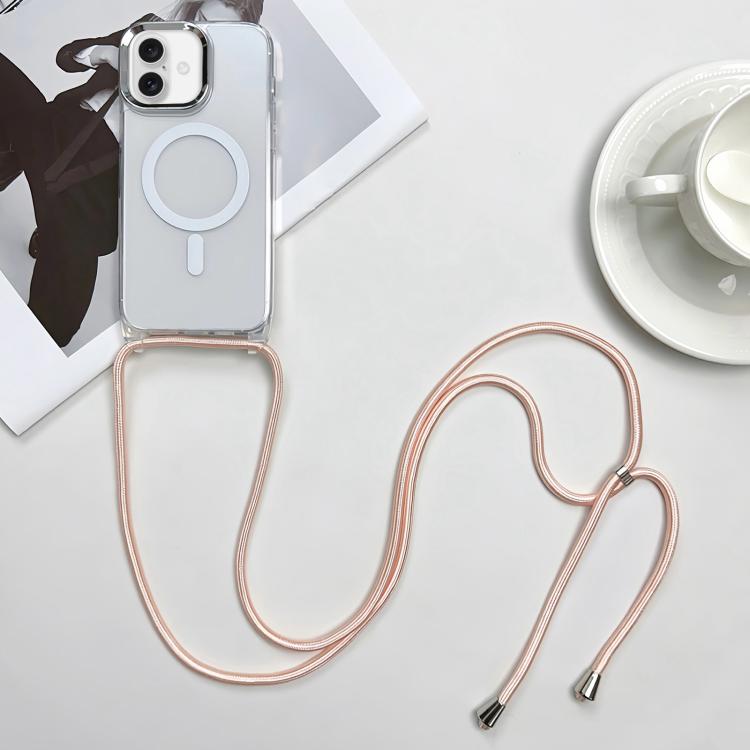 MagSafe Magnetic PC + TPU Phone Case with Lanyard, For iPhone Air, For iPhone 16 Pro Max, For iPhone 16 Pro, For iPhone 16 Plus