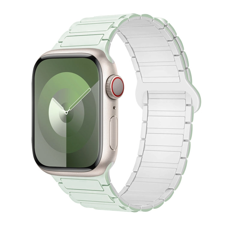 Correia de relógio magnética em silicone em forma de I, para Apple Watch SE 2023 44mm, para Apple Watch SE 2023 40mm, para Apple Watch Ultra 2 49mm