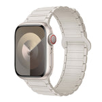 Correia de relógio magnética em silicone em forma de I, para Apple Watch SE 2023 44mm, para Apple Watch SE 2023 40mm, para Apple Watch Ultra 2 49mm