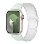 Correia de relógio magnética em silicone em forma de I, para Apple Watch SE 2023 44mm, para Apple Watch SE 2023 40mm, para Apple Watch Ultra 2 49mm