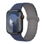 Correia de relógio magnética em silicone em forma de I, para Apple Watch Series 9 45mm, para Apple Watch Series 9 41mm, para Apple Watch Ultra 49mm