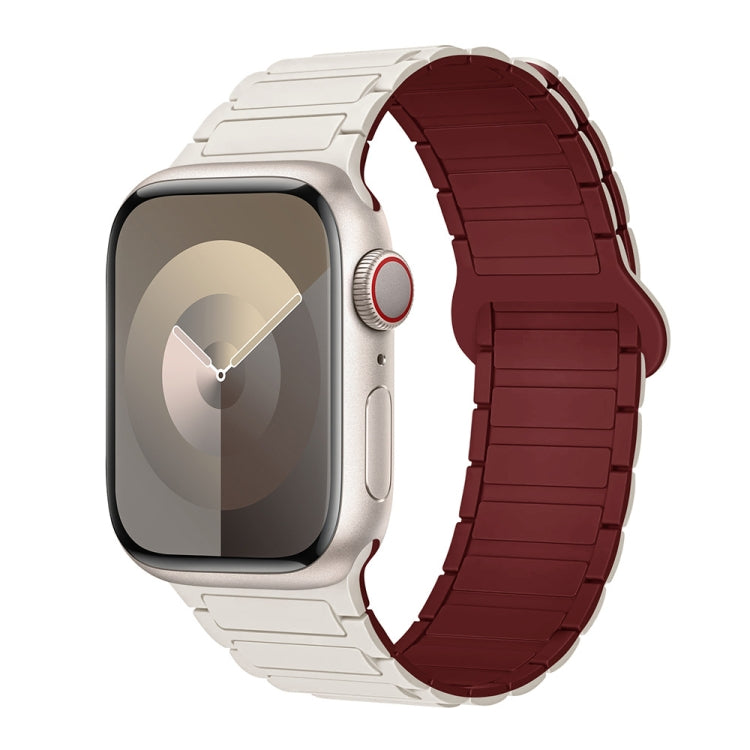 Correia de relógio magnética em silicone em forma de I, para Apple Watch Series 9 45mm, para Apple Watch Series 9 41mm, para Apple Watch Ultra 49mm