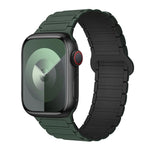 Correia de relógio magnética em silicone em forma de I, para Apple Watch Series 9 45mm, para Apple Watch Series 9 41mm, para Apple Watch Ultra 49mm