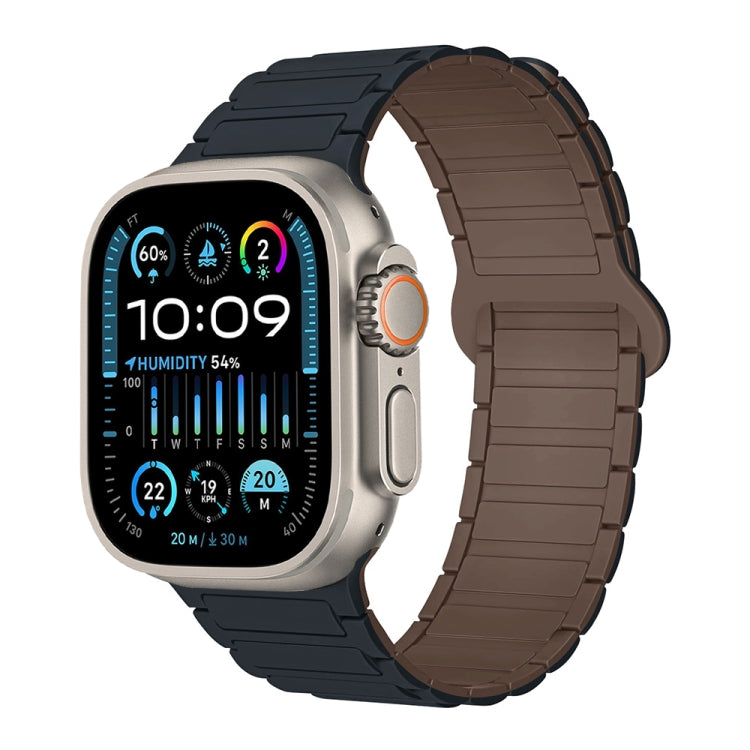 Correia de relógio magnética em silicone em forma de I, para Apple Watch Series 9 45mm, para Apple Watch Series 9 41mm, para Apple Watch Ultra 49mm