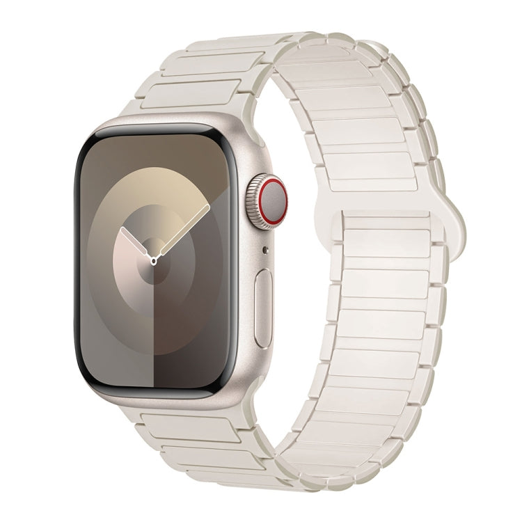 I-Shaped Magnetic Silicone Watch Band, For Apple Watch Series 8 41mm, For Apple Watch Series 8 45mm, For Apple Watch SE 2022 40mm