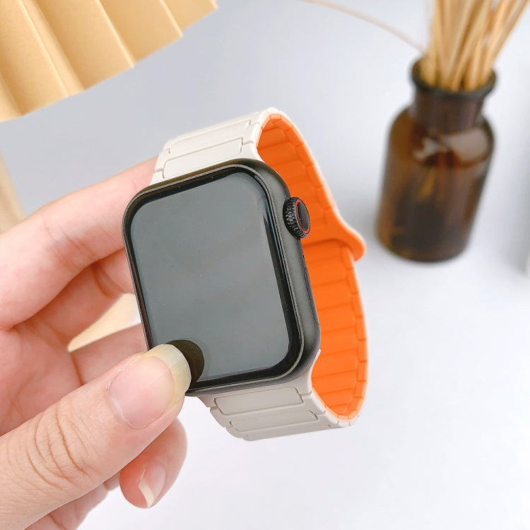 Correia de relógio magnética em silicone em forma de I, para Apple Watch Series 9 45mm, para Apple Watch Series 9 41mm, para Apple Watch Ultra 49mm