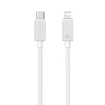 USAMS US-SJ697 Cabo de Dados de Carregamento Rápido 30W USB-C / Type-C para 8 Pinos Listrado, 1m, 2m, 3m