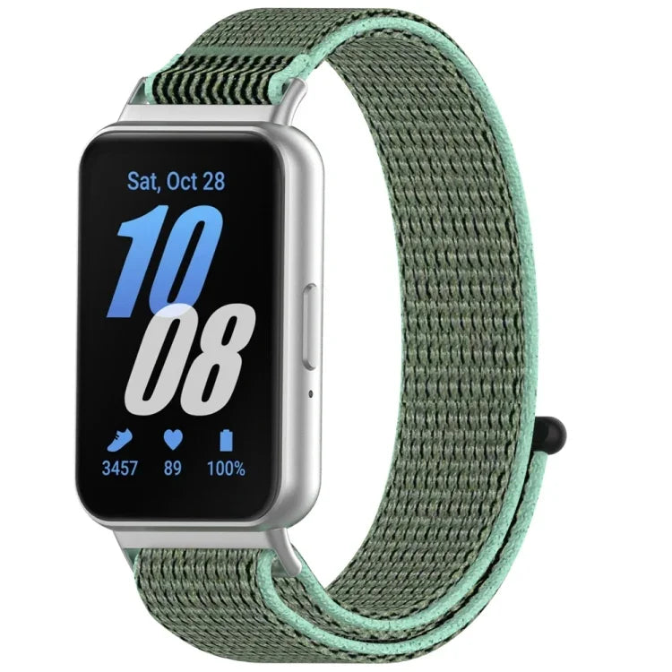 Correia de Relógio com Fecho de Gancho e Loop em Nylon, Para Samsung Galaxy Fit 3