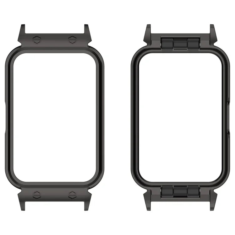 Capa Protetora de Relógio com Moldura Metálica de 18mm, Para Samsung Galaxy Fit 3
