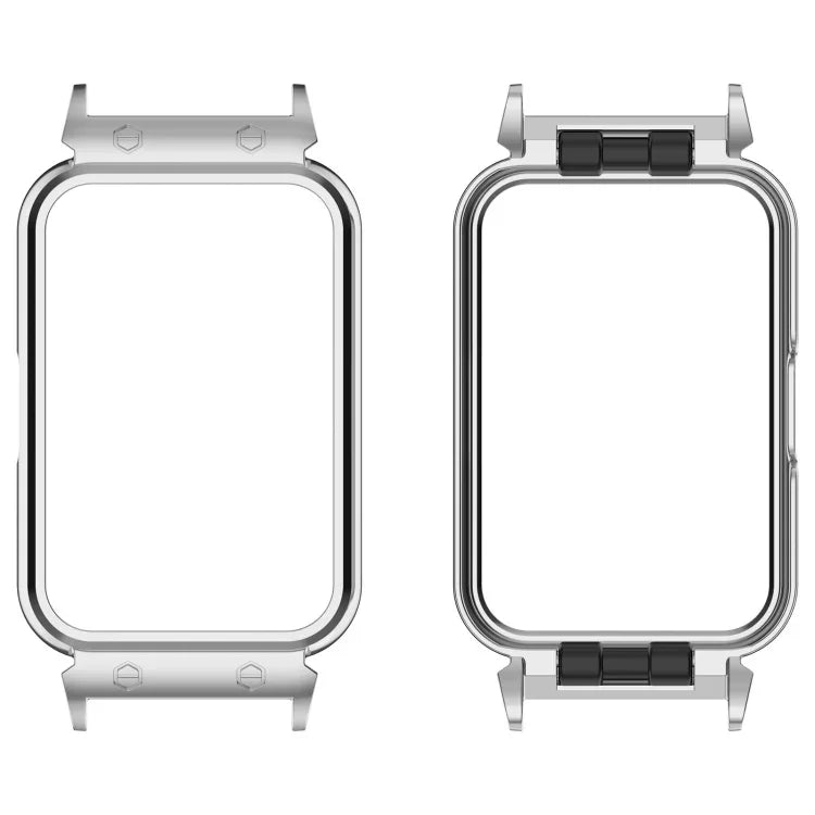 Capa Protetora de Relógio com Moldura Metálica de 18mm, Para Samsung Galaxy Fit 3