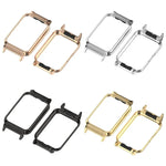 Capa Protetora de Relógio com Moldura Metálica de 18mm, Para Samsung Galaxy Fit 3