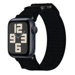 Nylon Hook And Loop Fastener Watch Band, For Apple Watch Series 10 46mm, For Apple Watch Series 10 42mm, For Apple Watch SE 2023 44mm, For Apple Watch SE 2023 40mm, For Apple Watch Ultra 2 49mm, For Apple Watch Series 9 45mm, For Apple Watch Series 9 4...