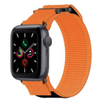 Pulseira de Relógio com Fecho de Gancho e Argola em Nylon, Para Apple Watch Series 5 44mm, Para Apple Watch Series 5 40mm, Para Apple Watch Series 4 44mm, Para Apple Watch Series 4 40mm, Para Apple Watch Series 3 38mm, Para Apple Watch Series 3 42mm