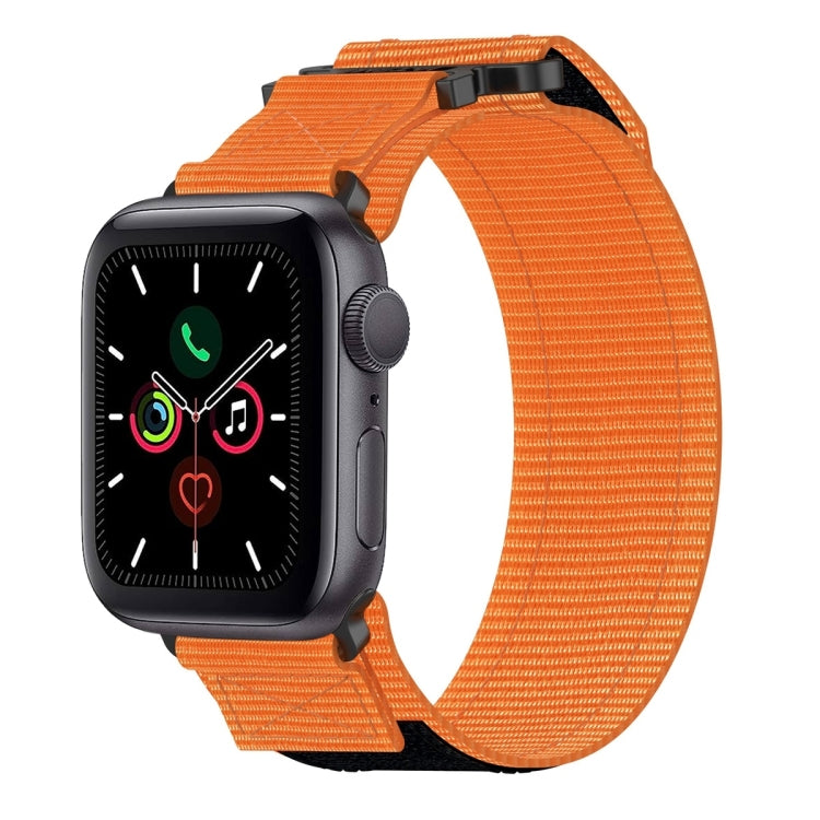 Pulseira de Relógio com Fecho de Gancho e Argola em Nylon, Para Apple Watch Series 5 44mm, Para Apple Watch Series 5 40mm, Para Apple Watch Series 4 44mm, Para Apple Watch Series 4 40mm, Para Apple Watch Series 3 38mm, Para Apple Watch Series 3 42mm