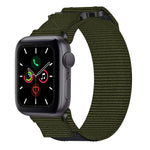 Pulseira de Relógio com Fecho de Gancho e Argola em Nylon, Para Apple Watch Series 5 44mm, Para Apple Watch Series 5 40mm, Para Apple Watch Series 4 44mm, Para Apple Watch Series 4 40mm, Para Apple Watch Series 3 38mm, Para Apple Watch Series 3 42mm
