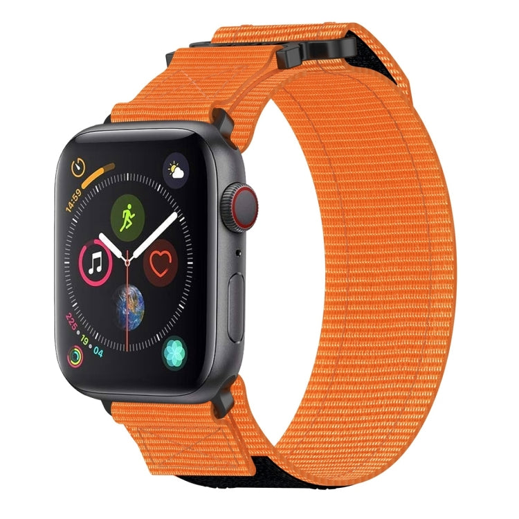 Pulseira de Relógio com Fecho de Gancho e Argola em Nylon, Para Apple Watch Series 5 44mm, Para Apple Watch Series 5 40mm, Para Apple Watch Series 4 44mm, Para Apple Watch Series 4 40mm, Para Apple Watch Series 3 38mm, Para Apple Watch Series 3 42mm